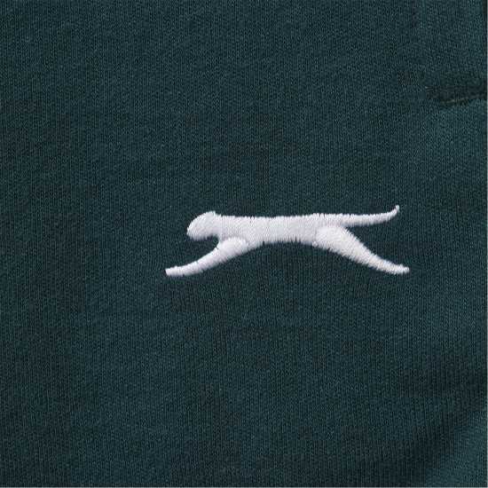 Slazenger Дамски Шорти Fleece Interlock Shorts Womens Forest Green Slazenger Дамски Шорти Fleece Interlock Shorts Womens Forest Green