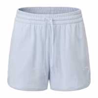 Slazenger Дамски Шорти Fleece Interlock Shorts Womens Light Blue Slazenger Дамски Шорти Fleece Interlock Shorts Womens Light Blue