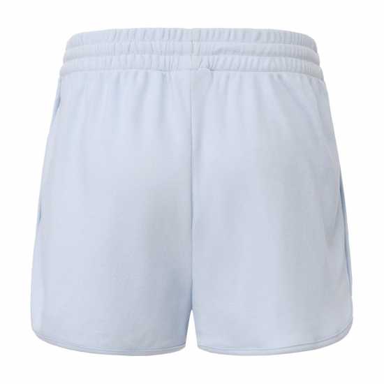 Slazenger Дамски Шорти Fleece Interlock Shorts Womens Light Blue Slazenger Дамски Шорти Fleece Interlock Shorts Womens Light Blue