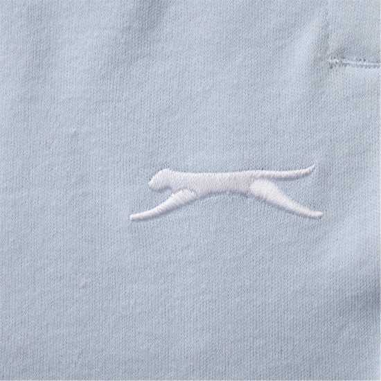 Slazenger Дамски Шорти Fleece Interlock Shorts Womens Light Blue Slazenger Дамски Шорти Fleece Interlock Shorts Womens Light Blue