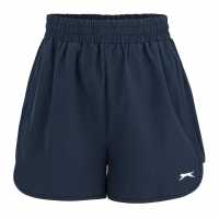 Slazenger Wov Short Ld00 Navy Дамски къси панталони