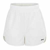 Slazenger Дамски Шорти Comfort Shorts Womens Бяло Дамски къси панталони