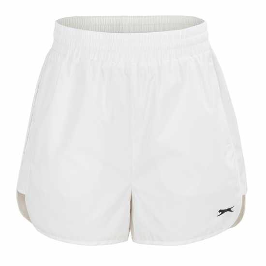Slazenger Дамски Шорти Comfort Shorts Womens Бяло Дамски къси панталони