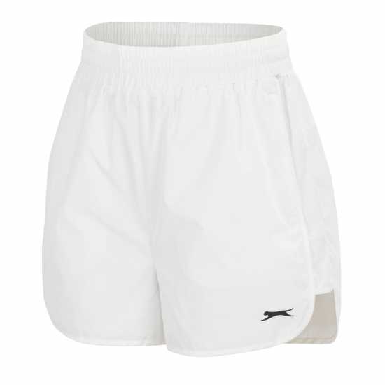 Slazenger Дамски Шорти Comfort Shorts Womens Бяло Дамски къси панталони