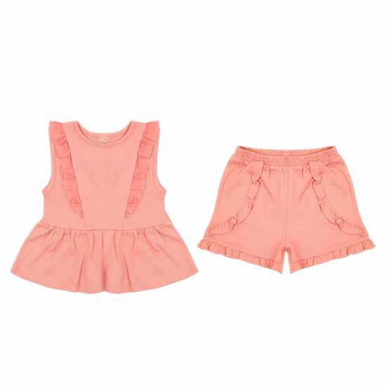 Бебешки дрехи Firetrap Frill Top Set Babies Розово Firetrap Frill Top Set Babies Розово Бебешки дрехи