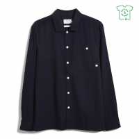 Риза С Дълъг Ръкав Farah Campbell Long Sleeve Shirt Collar  Мъжки ризи