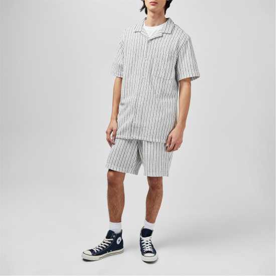 Мъжки ризи Fabric Stripe Shirt Fabric Stripe Shirt Мъжки ризи