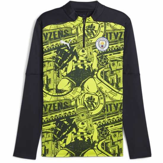 Мъжки горнища с цип Puma Manchester City Pre Match Quarter Zip Top Adults 2024 2025 Puma Manchester City Pre Match Quarter Zip Top Adults 2024 2025 Мъжки горнища с цип