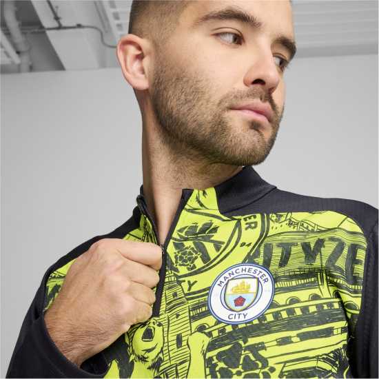 Мъжки горнища с цип Puma Manchester City Pre Match Quarter Zip Top Adults 2024 2025 Puma Manchester City Pre Match Quarter Zip Top Adults 2024 2025 Мъжки горнища с цип