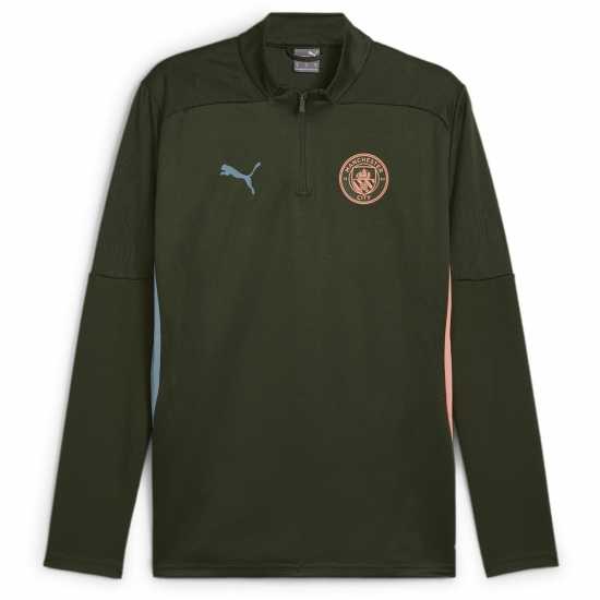 Мъжки горнища с цип Puma Manchester City Training Top 2024 2025 Adults Puma Manchester City Training Top 2024 2025 Adults Мъжки горнища с цип