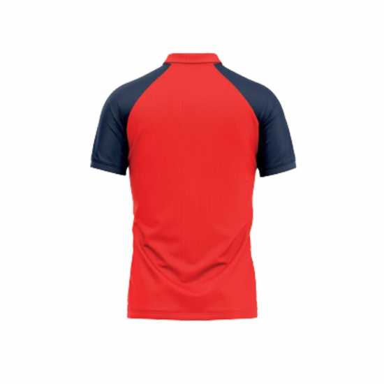 New Balance Блуза С Яка Polo Shirt Ld99 HghRskRd/Nvy Дамски тениски с яка