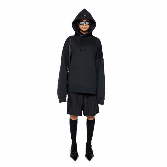 Мъжки суитчъри и блузи с качулки No Fear Oversized Hoody Черно No Fear Oversized Hoody Черно Мъжки суитчъри и блузи с качулки