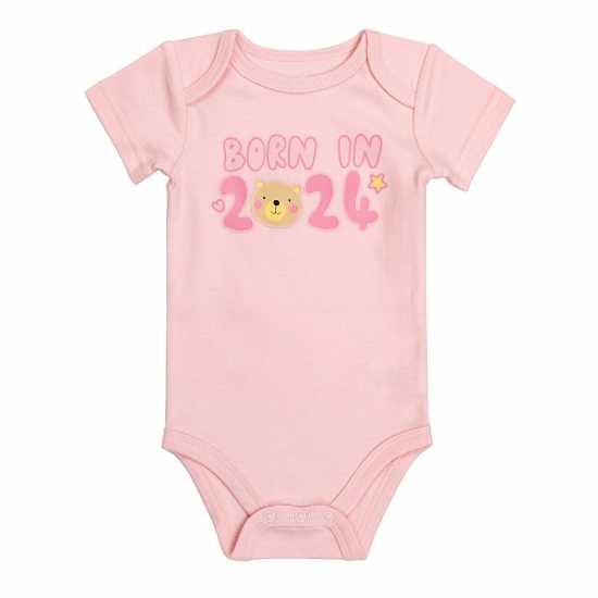 Baby Girl 2024 Bodysuit And Hat Set  Бебешки дрехи