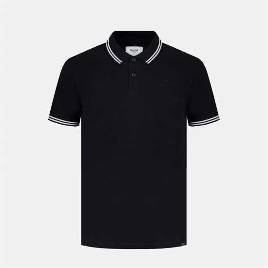 Firetrap Мъжка Блуза С Яка Lazer Polo Shirt Mens Черно 