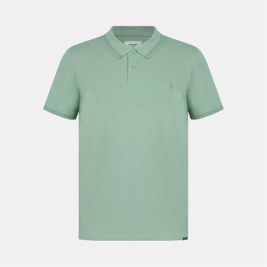 Firetrap Мъжка Блуза С Яка Lazer Polo Shirt Mens LightGreen 