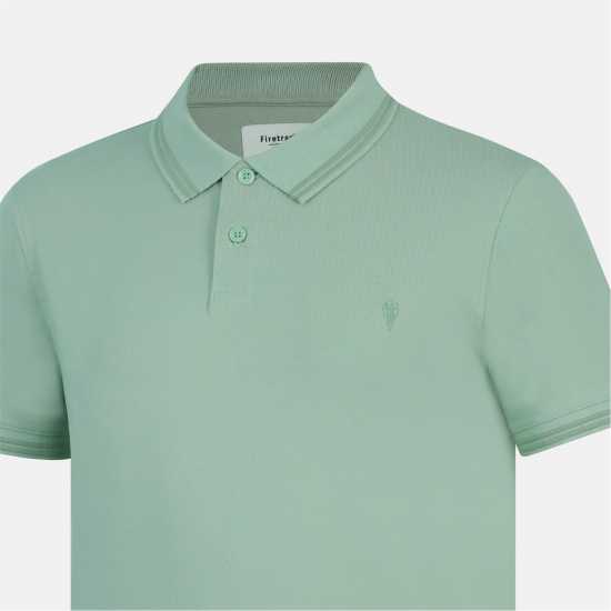 Firetrap Мъжка Блуза С Яка Lazer Polo Shirt Mens LightGreen 