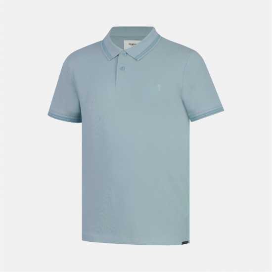 Firetrap Мъжка Блуза С Яка Lazer Polo Shirt Mens Blue 