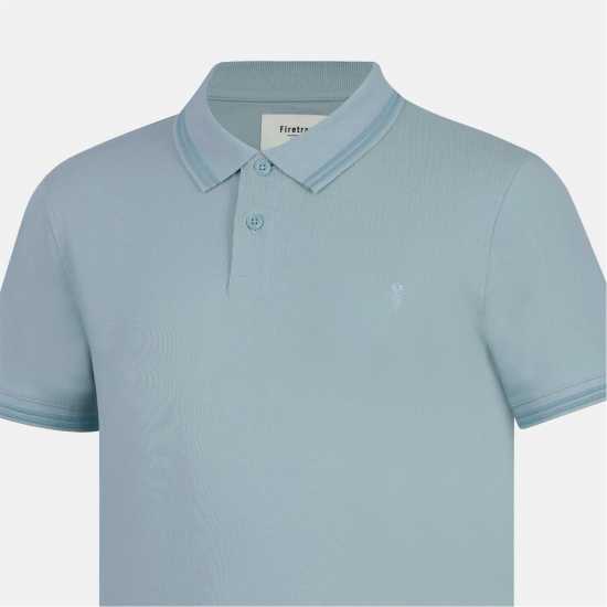 Firetrap Мъжка Блуза С Яка Lazer Polo Shirt Mens Blue 