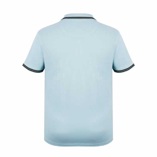 Firetrap Мъжка Блуза С Яка Lazer Polo Shirt Mens Blue Мъжко облекло за едри хора