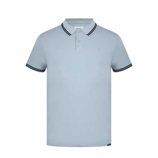 Firetrap Мъжка Блуза С Яка Lazer Polo Shirt Mens Синьо 
