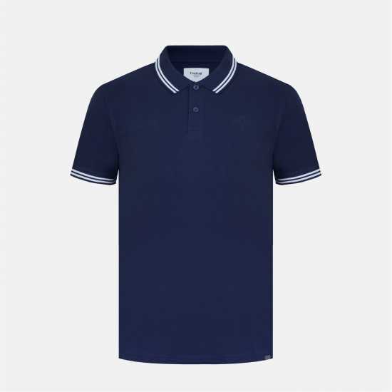 Firetrap Мъжка Блуза С Яка Lazer Polo Shirt Mens Морска синьо 