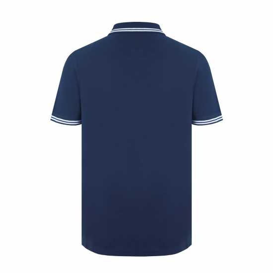Firetrap Мъжка Блуза С Яка Lazer Polo Shirt Mens Морска синьо 