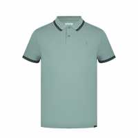 Firetrap Мъжка Блуза С Яка Lazer Polo Shirt Mens Зелено 