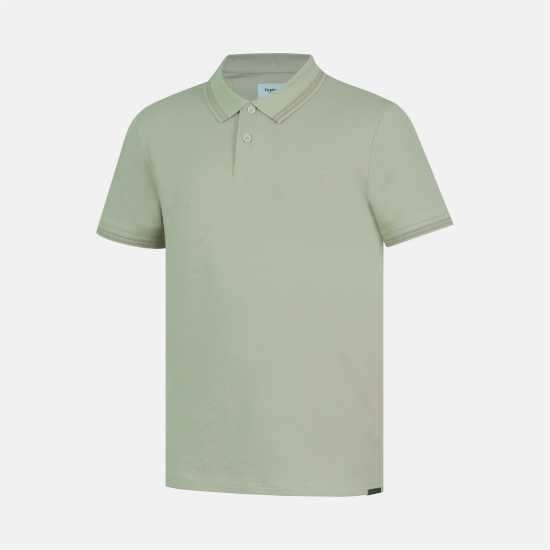 Firetrap Мъжка Блуза С Яка Lazer Polo Shirt Mens Beige 