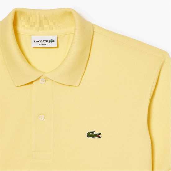 Lacoste Блуза С Яка Original L.12.12 Polo Shirt Yellow 107 Holiday Essentials