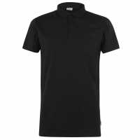Lee Cooper Мъжка Блуза С Яка Essential Polo Shirt Mens Black Мъжки тениски с яка