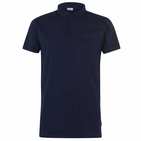Lee Cooper Мъжка Блуза С Яка Essential Polo Shirt Mens Navy - Мъжки тениски с яка
