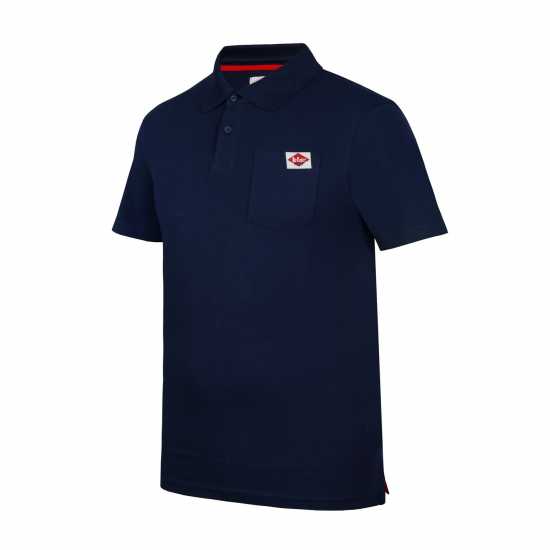 Lee Cooper Мъжка Блуза С Яка Essential Polo Shirt Mens Navy Мъжки тениски с яка