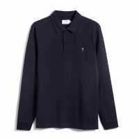 Блуза С Яка Farah Haslam Long Sleeve Polo Shirt  Мъжки тениски с яка