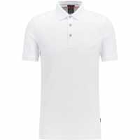 Hugo Boss Блуза С Яка Passenger Polo Shirt White 100 Holiday Essentials