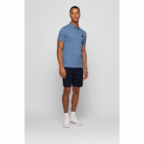 Hugo Boss Блуза С Яка Passenger Polo Shirt Open Blue 489 Holiday Essentials
