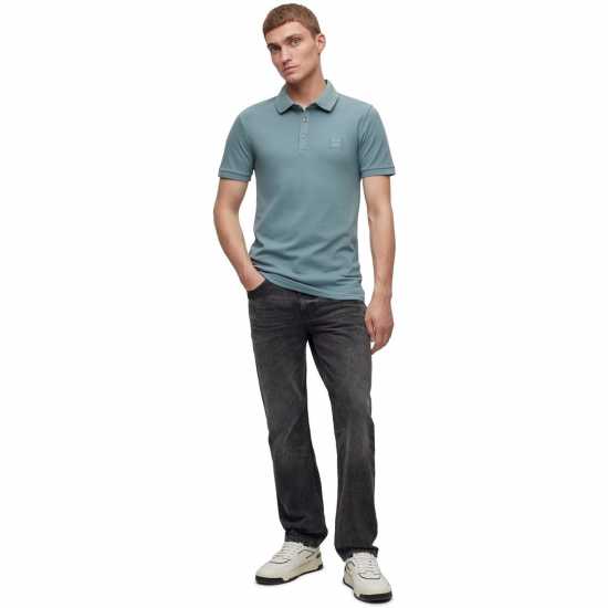 Hugo Boss Блуза С Яка Passenger Polo Shirt Open Green 375 Holiday Essentials