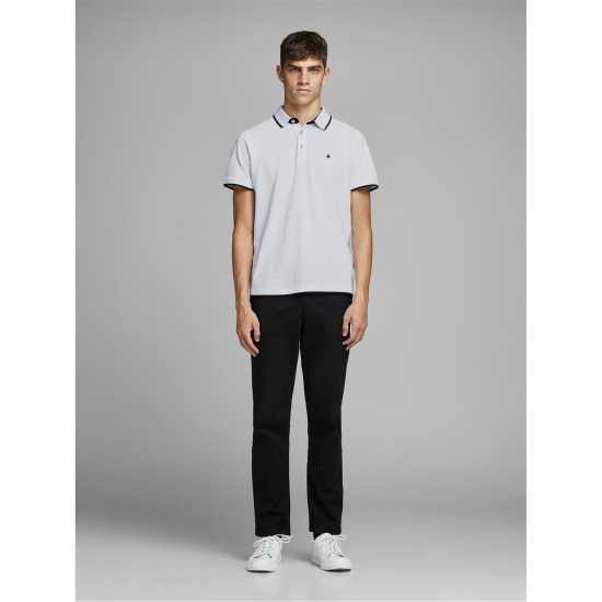 Jack And Jones Блуза С Яка Paulos Tipped Pique Short Sleeve Polo Shirt