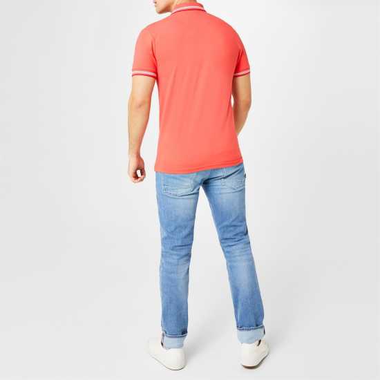 Hugo Boss Блуза С Яка Paul Pique Polo Shirt Bright Red 627 - Holiday Essentials