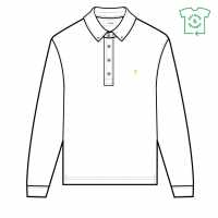 Блуза С Яка Ricky Long Sleeve Polo Shirt