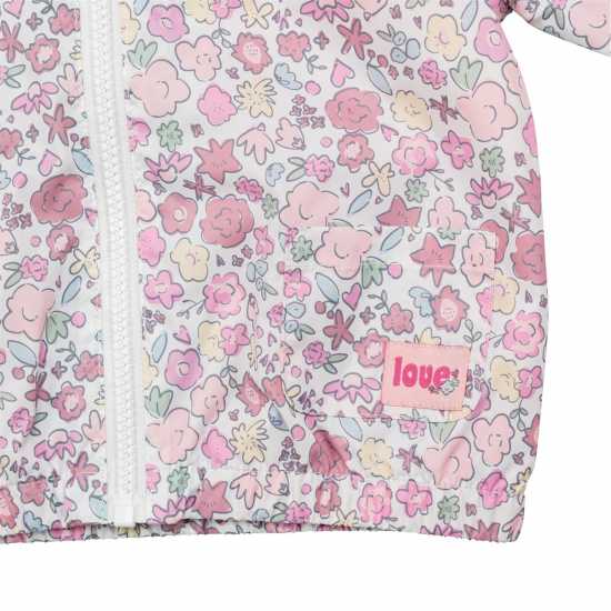 Baby Girl Light Weight Floral Jacket