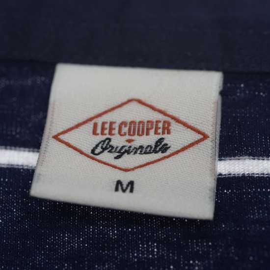 Lee Cooper Мъжко Поло На Ивици Stripe Polo Mens