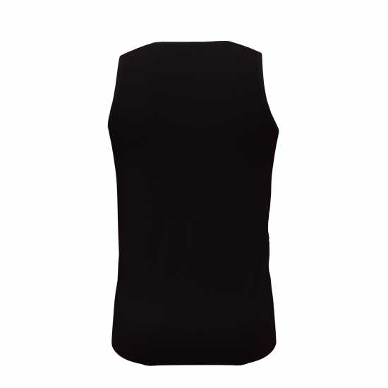 Esntial Vest Sn99 Black Мъжко облекло за едри хора