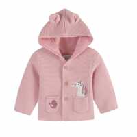 Baby Girl Unicorn Knitted Jacket