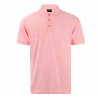 Giorgio Мъжка Блуза С Яка Basic Polo Shirt Mens Pink Мъжки тениски с яка