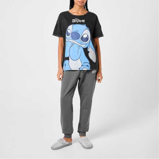 Дамски долнища на анцуг Character Ladies Disney Lilo & Stitch Jogger Character Ladies Disney Lilo & Stitch Jogger Дамски долнища на анцуг