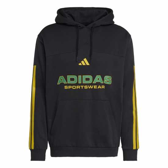 Adidas House Of Tiro Nations Pack Hoodie Adults Черно/Злато Мъжки суитчъри и блузи с качулки