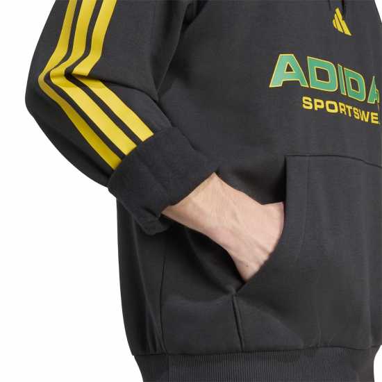 Adidas House Of Tiro Nations Pack Hoodie Adults Черно/Злато Мъжки суитчъри и блузи с качулки