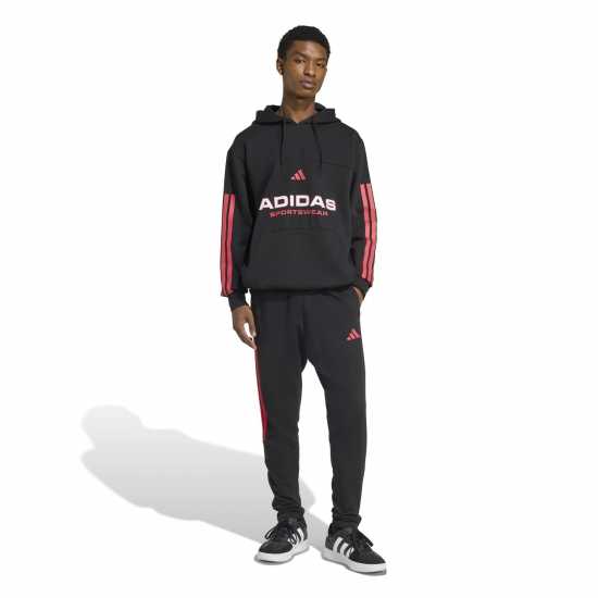 Adidas House Of Tiro Nations Pack Hoodie Adults Black/Ruby Red Adidas House Of Tiro Nations Pack Hoodie Adults Black/Ruby Red