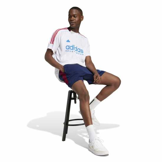 Adidas Tiro Ntpk Tee White - Мъжки ризи