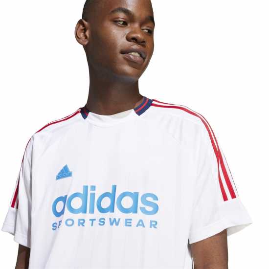 Adidas Tiro Ntpk Tee White - Мъжки ризи